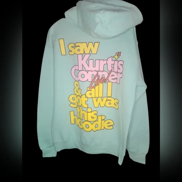 Kurtis Conner Live Hoodie. NWOT Size Medium - Picture 2 of 3